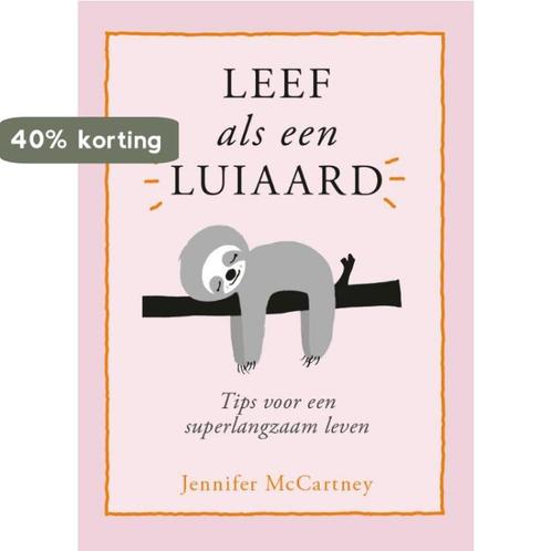 Leef als een luiaard 9789083014043 Jennifer Mccartney, Boeken, Literatuur, Gelezen, Verzenden