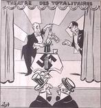 Vrij Nederland - Ribbentrop als goochelaar (lijst optie), Verzamelen, Verzenden, Foto of Poster