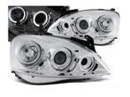 Angel Eyes Chrome koplampen geschikt voor Opel Corsa C, Auto-onderdelen, Nieuw, Opel, Verzenden