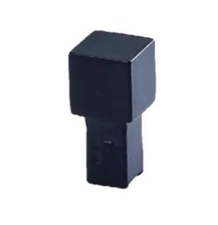 Meubelknop Jolie One 12 mm zwart, Doe-het-zelf en Verbouw, Hang- en Sluitwerk, Verzenden