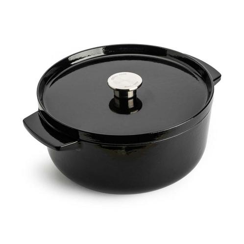 KitchenAid Gietijzeren Braadpan Onyx Zwart - 26 cm, Huis en Inrichting, Keuken | Potten en Pannen, Verzenden