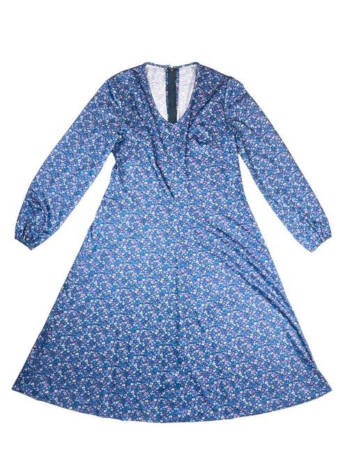 Vintage jurk Maat L, Kleding | Dames, Jurken, Zo goed als nieuw, Ophalen of Verzenden