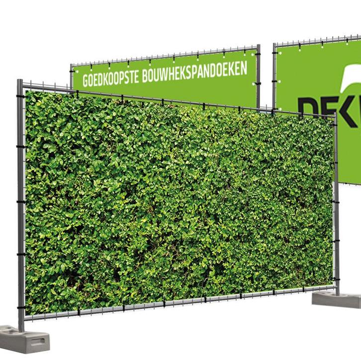 Bouwhekdoeken Hedera 335x174 cm, Diversen, Vlaggen en Wimpels, Nieuw