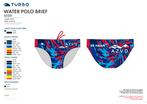 Turbo waterpolobroek azvd voorbeeld 5, Watersport en Boten, Verzenden, Nieuw
