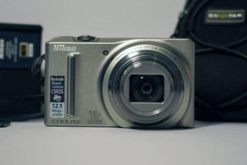 Nikon Coolpix S9100 Digitale compact camera beschikbaar voor biedingen