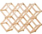 Stapelbare Houten Wijnplanken – 3-10 Flessen, Verzenden, Nieuw