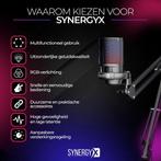 2dekans | SynergyX SonicFlex Pro Microfoon - USB Gaming, Ophalen of Verzenden, Zo goed als nieuw