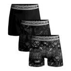 Muchachomalo Men 3-Pack Short Print/Print/Grey (grijs)