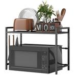 TRUUSK Uitbreidbaar Magnetronrek Met 3 Haken - Keukenrek Van, Verzenden, Nieuw