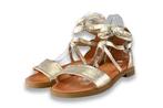 VIA VAI Sandalen in maat 37 Goud | 10% extra korting, Overige kleuren, Verzenden, Sandalen of Muiltjes, Zo goed als nieuw