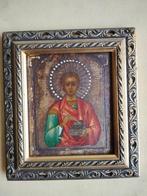 Icoon - Panteleimon - Hout, Antiek en Kunst