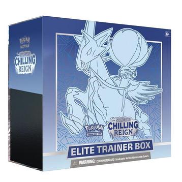 Pokemon Chilling Reign Elite Trainer Box Ice Rider