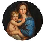 Scuola italiana (XIX), Da Raffaello - Madonna dei Ceri, Antiek en Kunst