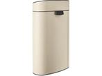 Brabantia Touch Bin - Prullenbak - 40 liter - Soft Beige, Verzenden, Zo goed als nieuw