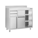 GGM Gastro | Werkkast - voor koffiemachine - 1200x600mm - |, Verzenden, Nieuw in verpakking, Meubilair