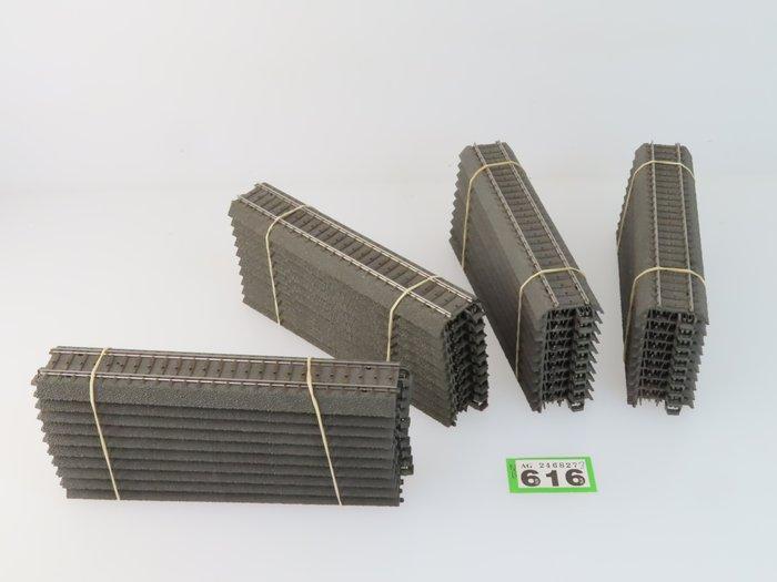 Märklin H0 - 24188 - Modeltreinsporen (40) - 40 Rechte, Hobby en Vrije tijd, Modeltreinen | H0