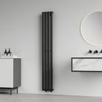 [neu.haus] Designradiator Nore 160x24x5,6 cm zwart, Doe-het-zelf en Verbouw, Verwarming en Radiatoren, Nieuw, Verzenden