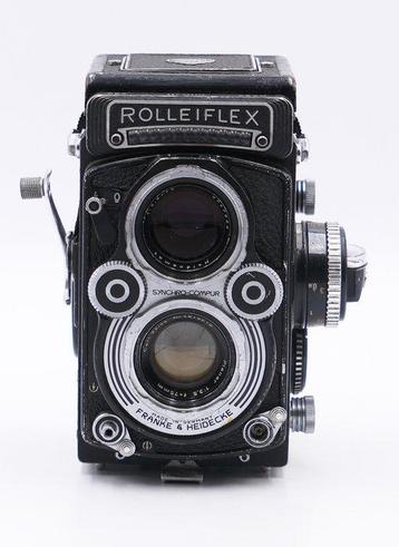 Rollei Rolleiflex Synchro-Compur con Zeiss Planar 3,5/75mm + beschikbaar voor biedingen