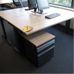 (MDK-103431) Assenburg bureau 180 x 80 cm, Ophalen of Verzenden, In hoogte verstelbaar, Gebruikt, Bureau