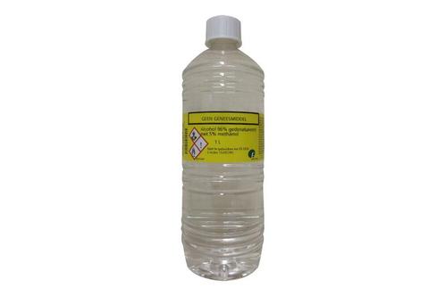 Orphi Farma Alcohol 96 met 5 methanol 1 liter, transparant,, Doe-het-zelf en Verbouw, Overige Doe-het-zelf en Verbouw, Nieuw, Verzenden