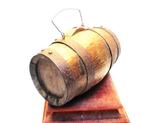 Vat - oak, wrought iron - Kruitvat