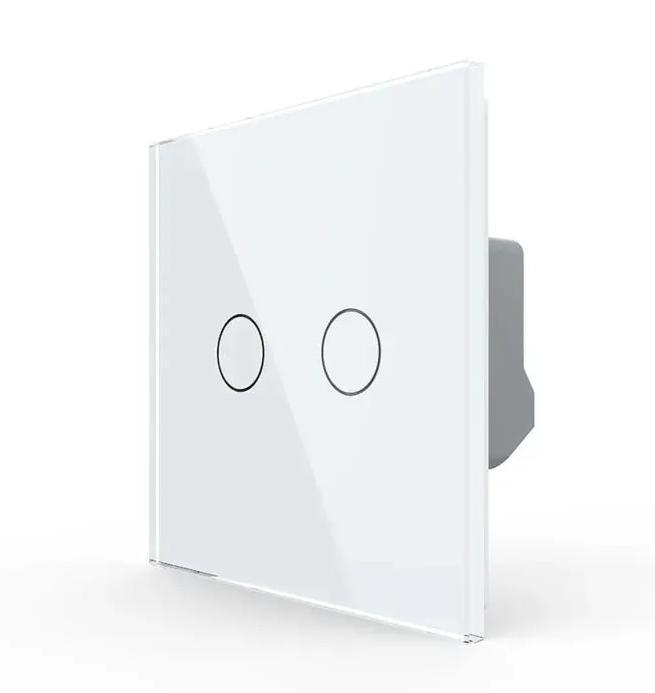 Livolo Lichtknop | Touch Puls Schakelaar | Wit  | Smart |, Doe-het-zelf en Verbouw, Elektra en Kabels, Schakelaar, Nieuw, Ophalen of Verzenden