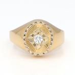 Ring - 18 karaat Geel goud Diamant (Natuurlijk), Sieraden, Tassen en Uiterlijk, Ringen, Nieuw