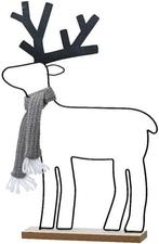 Metalen frame Rendier 15x28x40 cm per stuk, Ophalen of Verzenden, Nieuw
