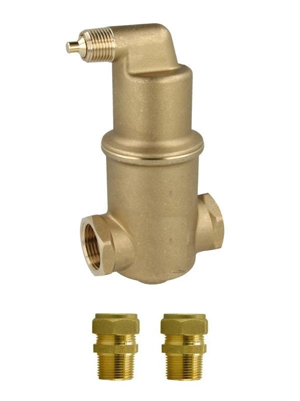 micro-luchtbel ontluchter horizontaal  28 knel x 28 knel, Doe-het-zelf en Verbouw, Verwarming en Radiatoren, Cv-ketel of Combi-ketel