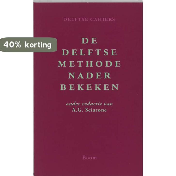 De Delftse methode nader bekeken / De Delftse methode, Boeken, Overige Boeken, Gelezen, Verzenden