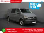 Volkswagen Transporter T6.1 2.0 TDI 150 Pk Aut. DSG L2 DC Du, Auto's, Volkswagen, Nieuw, Lease, Financial lease, Zilver of Grijs