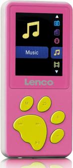 MP3 Speler met Bluetooth - Inc. 8GB SD - Roze - Lenco - XEMI, Verzenden, Zo goed als nieuw