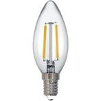 LED Lamp - Filament - Trion Kirza - E14 Fitting - 2W - Warm, Huis en Inrichting, Lampen | Losse lampen, Led-lamp, Soft of Flame