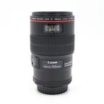 Canon 100mm F2.8L Macro IS USM EF-Mount Objectief (Occasion), Ophalen of Verzenden, Zo goed als nieuw, Macrolens