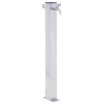 vidaXL Waterzuil vierkant 80 cm roestvrij staal, Verzenden, Nieuw