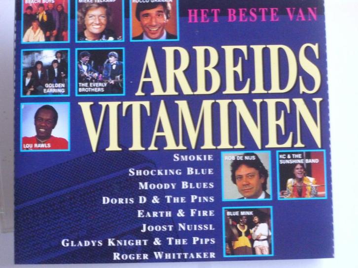 Arbeidsvitaminen - Het Beste van Arbeidsvitaminen (2 CD), Cd's en Dvd's, Cd's | Verzamelalbums, Zo goed als nieuw, Verzenden