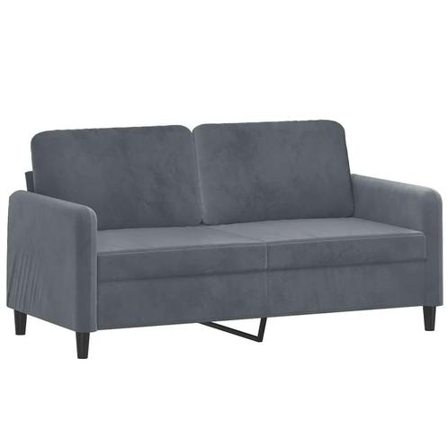 Kleine Donkergrijze Bank 140cm | Retourdeal | Comfortabel, Huis en Inrichting, Banken | Bankstellen, 150 tot 200 cm, 75 tot 100 cm