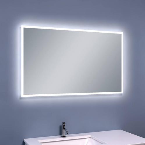 BWS LED Spiegel Rondom Dimbare Condensvrije 100x60 cm, Doe-het-zelf en Verbouw, Sanitair, Bad, Nieuw, Ophalen of Verzenden