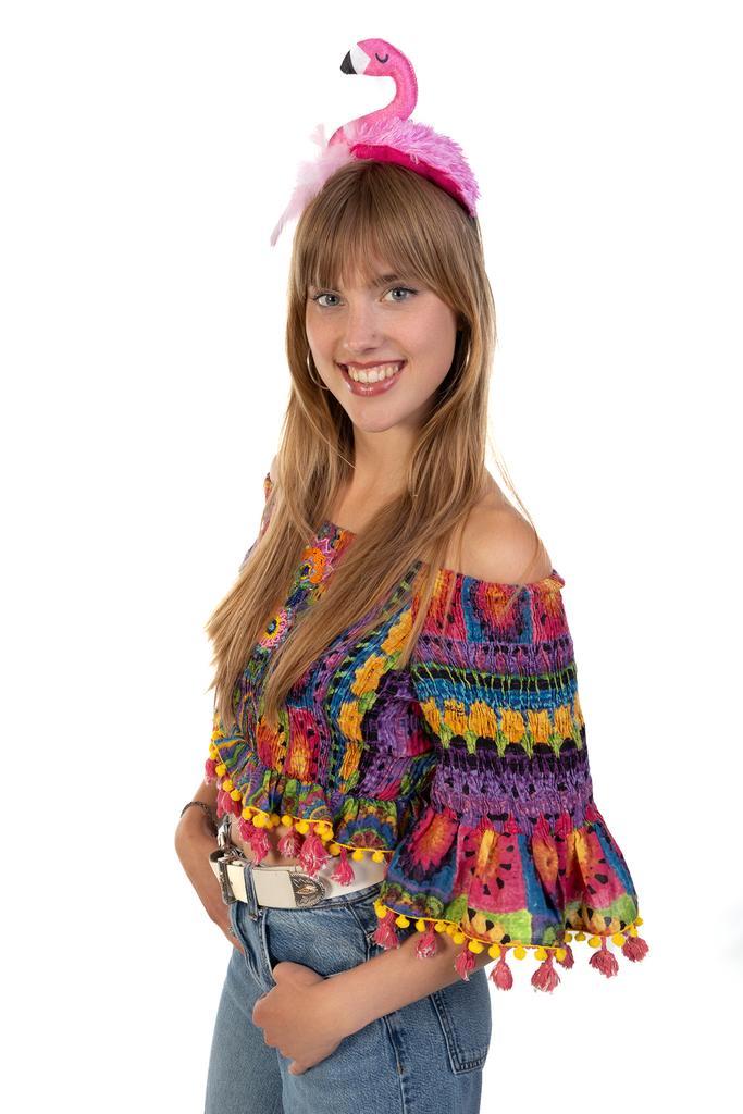 Haarband Flamingo Diadeem Roze Vogel Dons Veertjes Zacht Haa, Kleding | Dames, Carnavalskleding en Feestkleding, Accessoires, Nieuw