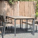 Arezzo terrastafel 160 cm & 4x terrasstoel wicker, Ophalen of Verzenden, Nieuw