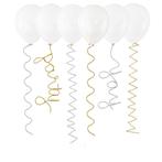 Ballon Decoratiekoorden 6st, Hobby en Vrije tijd, Verzenden, Nieuw