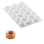 Silikomart Siliconen Vorm Oblio (15x) Ø50x20(h)mm, Hobby en Vrije tijd, Taarten en Cupcakes maken, Verzenden, Nieuw