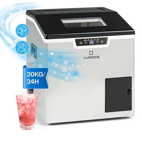 IJsblokjesmachine Ijsmaker Ijsmachine Ijs 20 kg wit, Witgoed en Apparatuur, IJsmachines, Nieuw, Ophalen of Verzenden