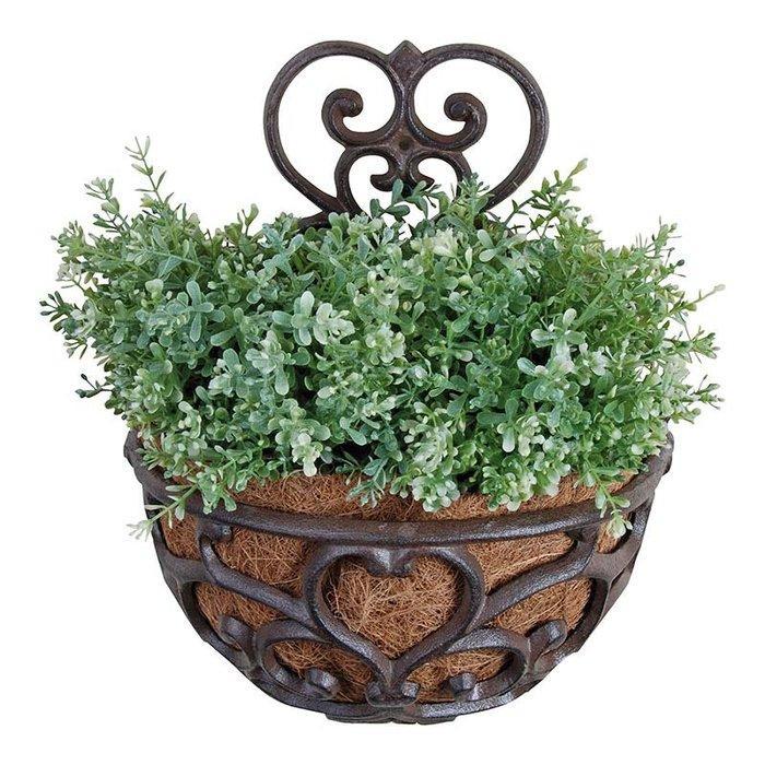 Decoratief ornament - muurplantbak, Antiek en Kunst, Curiosa en Brocante