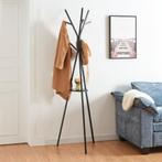 Kledingrek Edet kapstok met plank 179x48x48 cm zwart [en.cas, Verzenden, Nieuw