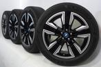 BMW iX3 G08 842 19 inch velgen Michelin Runflat Winterbanden, 19 inch, Gebruikt, Velg(en), Winterbanden