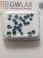 Zonder Minimumprijs - 25 pcs Diamant (Kleurbehandeld) - 0.98, Sieraden, Tassen en Uiterlijk, Edelstenen, Nieuw