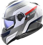 LS2 FF908 Strobe II Monza Wit Blauw Rood 06 Systeemhelm, Systeemhelm, XXL, Nieuw met kaartje, Overige merken