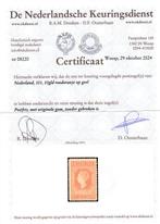 Nederland 1913 - Onafhankelijkheid - NVPH 101, Postzegels en Munten, Postzegels | Nederland, Gestempeld