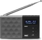Nikkei NDB30BK Draagbare DAB+ Radio- Wekkerradio - Draadloos, Audio, Tv en Foto, Radio's, Zo goed als nieuw, Verzenden